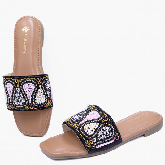 Phulwariya Ethnic Flat sandal for Women 0136